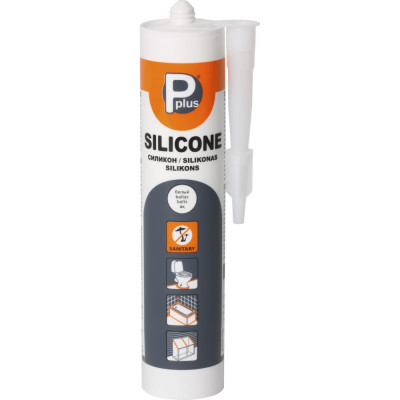 Санитарный силиконовый герметик Pplus 01-4-1-071