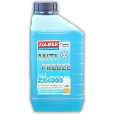 Антифриз ZALMER Antifreeze ZR4000 LLC G11 ZR40L001