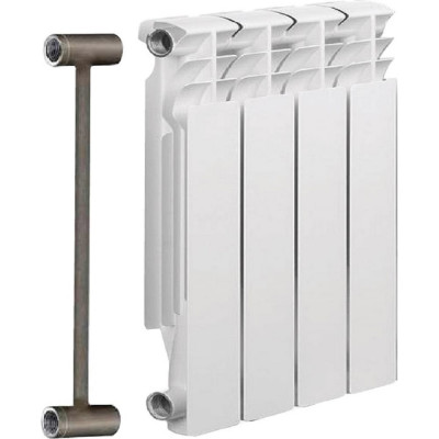 Биметаллический радиатор отопления Solur PRESTIGE BMET04