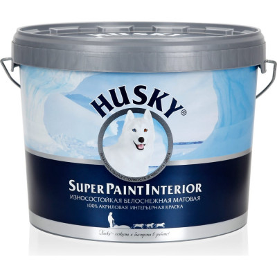 Интерьерная краска HUSKY SUPER PAINT INTERIOR 30557