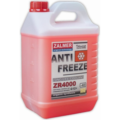 Антифриз ZALMER Antifreeze ZR4000 LLC G12+ ZR40R003