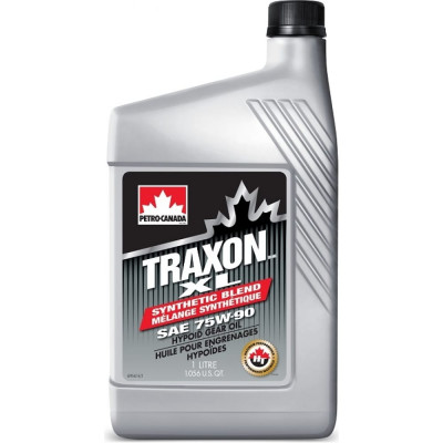 Трансмиссионное масло для МКПП PETRO-CANADA TRAXON XL SYNTHETIC BLEND 75W-90 TRXL759C12
