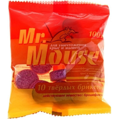 Твердый парафин от грызунов mr.mouse М-952
