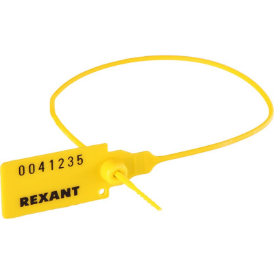Пластиковая номерная пломба для опечатывания REXANT 07-6132