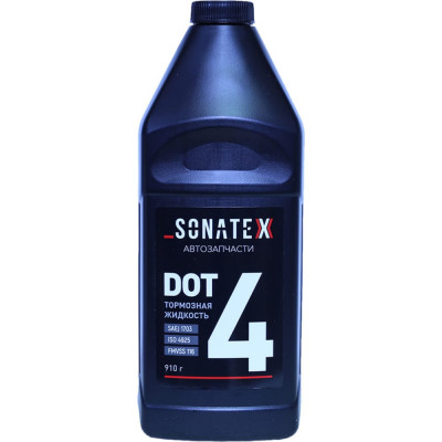 Тормозная жидкость Sonatex DOT4 102644