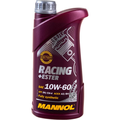 Синтетическое моторное масло MANNOL RACING ESTER 10W-60 4036