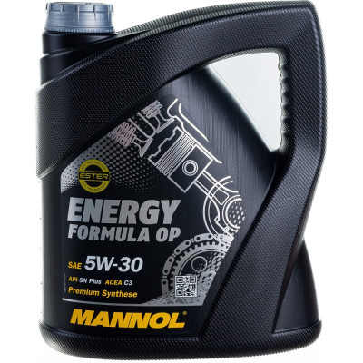 Синтетическое моторное масло MANNOL ENERGY FORMULA OP 5W-30 1077