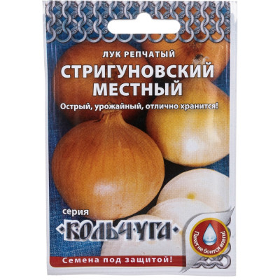 Лук репчатый семена РУССКИЙ ОГОРОД Стригуновский местный Кольчуга Е02215