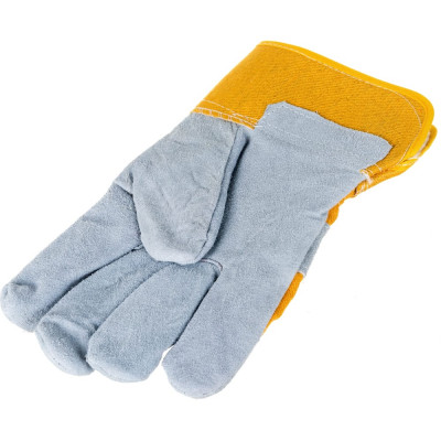 Усиленные спилковые комбинированные перчатки СИБРТЕХ 679032
