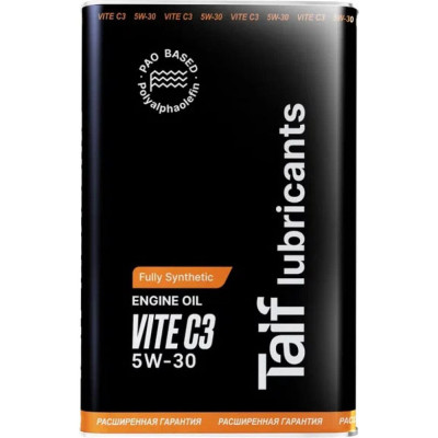 Синтетическое моторное масло Taif Lub TAIF VITE 5W-30 211013