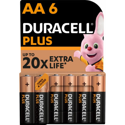 Алкалиновые батарейки Duracell PLUS Б0056032