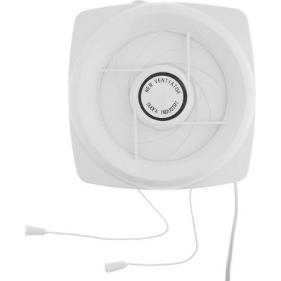 Вытяжной вентилятор Zein с жалюзи, шнурковый выключатель, провод, d=110 мм, 220 В, 20Вт 5157139