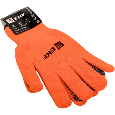 Утепленный рабочие перчатки EKF Professional ТОЧКА ЗИМА pe7ac-10-pro