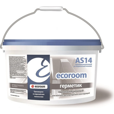Пароизоляционный акриловый герметик ECOROOM AS-14 E-Герм-4185/7