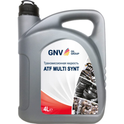 Синтетическая жидкость для автоматических трансмиссий GNV ATF Multi Synt GMS101212501451SYN0004