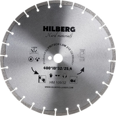Отрезной диск алмазный Hilberg Hard Materials Лазер HM109/32