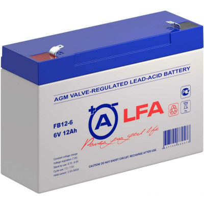Аккумуляторная батарея LFA FB12-6 +A-LFA