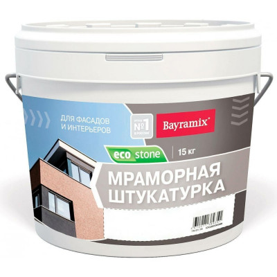 Мраморная штукатурка Bayramix BAY EcoStone 977 BMES-977-K