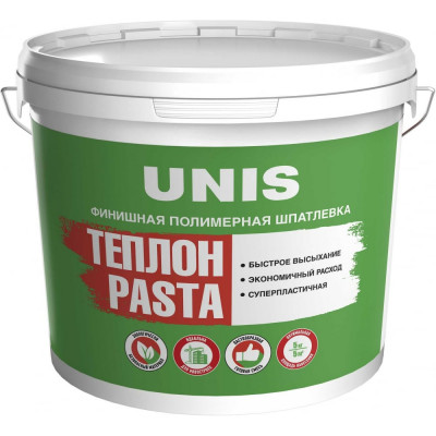 Готовая полимерная шпатлевка UNIS Pasta ТЕПЛОН 4607005184887