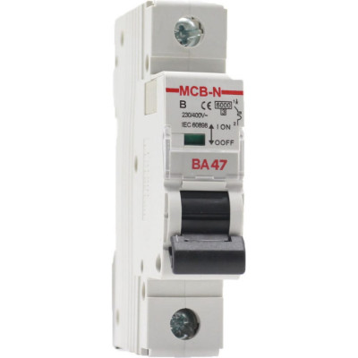 Автоматический выключатель AKEL ВА47-MCB-N-1P-B40-AC 400011