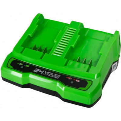 Зарядное устройство для 2-х аккумуляторов GreenWorks G24x2UC2 2931907