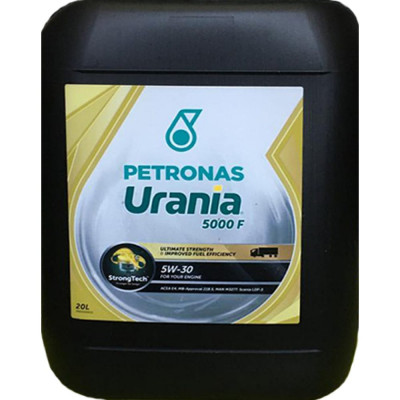 Синтетическое моторное масло Petronas URANIA 5000 F 5W-30 CF ACEA E4, E7, Cummins CES 20077, Deutz DQC 71501RK1EU