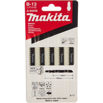 Пилки для лобзика Makita A-85656