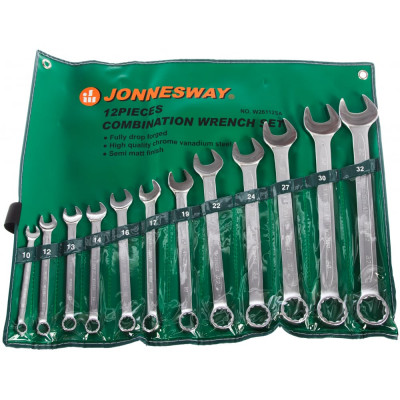 Набор комбинированных ключей Jonnesway W26112SA