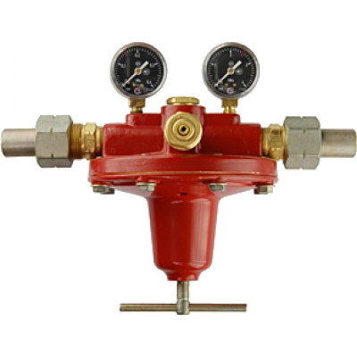 Рамповый пропановый редуктор для централизованного питания газосварочных постов БАМЗ РПО-25-1