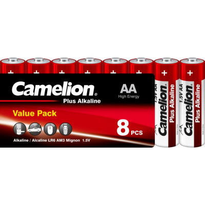 Батарейка Camelion Plus Alkaline LR6 SP8 1.5В 9283