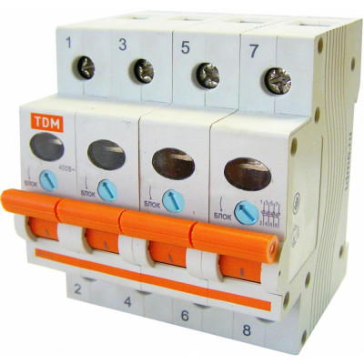 Выключатель нагрузки TDM ВН-32 4п 20A SQ0211-0032