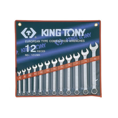 Набор комбинированных ключей KING TONY 1212MR