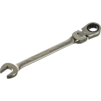 Трещоточный комбинированный ключ с шарниром KING TONY 373010M