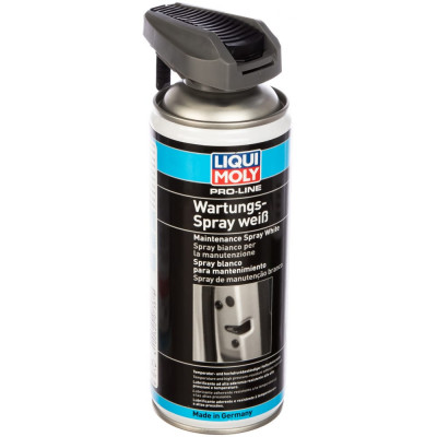 Грязеотталкивающая смазка LIQUI MOLY Pro-Line Wartungs-Spray weiss 7387