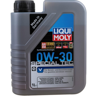 Синтетическое моторное масло LIQUI MOLY Special Tec V 0W-30 SL/CF;A5/B5 2852