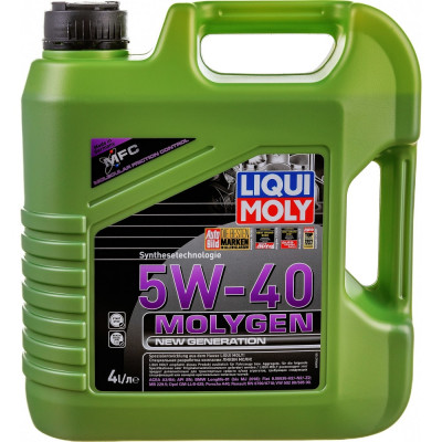 Синтетическое моторное масло LIQUI MOLY Molygen New Generation 5W-40 SN/CF;A3/B4 9054