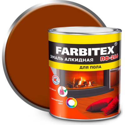 Алкидная эмаль Farbitex ПФ-266 4300001616