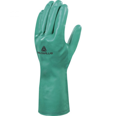 Химически стойкие нитриловые перчатки Delta Plus VE801 VE801VE09