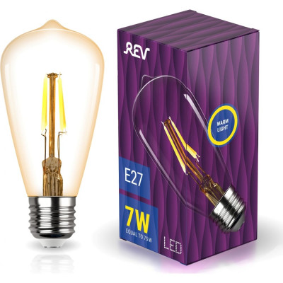 Светодиодная лампа REV VINTAGE Filament 32436 2