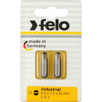 Ударная шлицевая плоская бита Felo 2061036