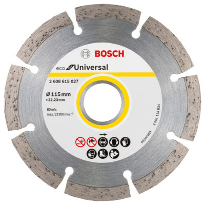 Алмазный диск Bosch ECO Universal 2608615040