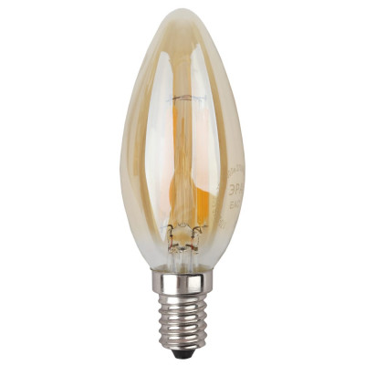 Светодиодная лампа ЭРА F-LED B35-5W-827-E14 gold Б0027939