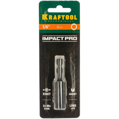 Магнитный адаптер для бит KRAFTOOL PRO Impact Pro 26801-60