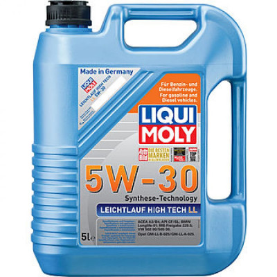 HC-синтетическое моторное масло LIQUI MOLY Leichtlauf High Tech LL 5W-30 39007