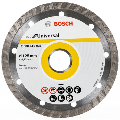 Алмазный диск Bosch ECO Univ.Turbo 2608615037