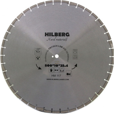 Отрезной алмазный диск Hilberg Hilberg Hard Materials HM117