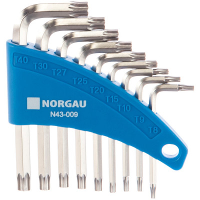Набор ключей torx NORGAU N43-009 061047809