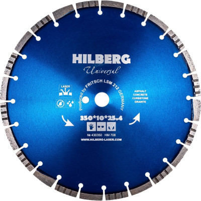 Отрезной алмазный диск Hilberg Hilberg Universal HM708