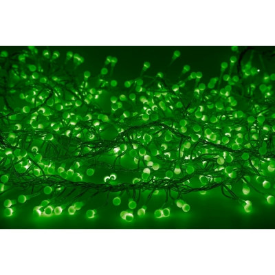 Гирлянда Neon-Night Мишура 3м, прозрачный ПВХ, 288LED Зеленые 303-604