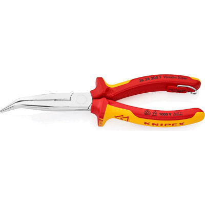 Плоские круглогубцы Knipex KN-2626200T